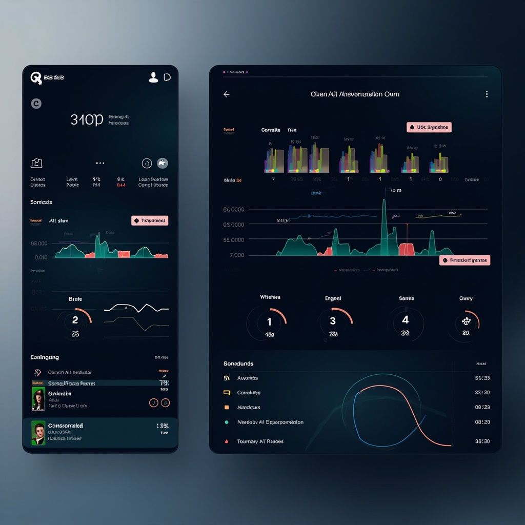 AI performance metrics interface
