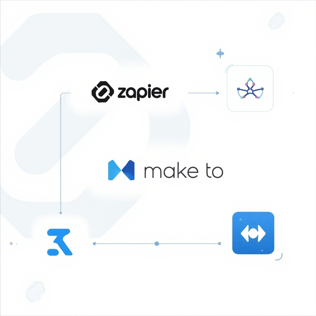 Popular AI automation tools interface