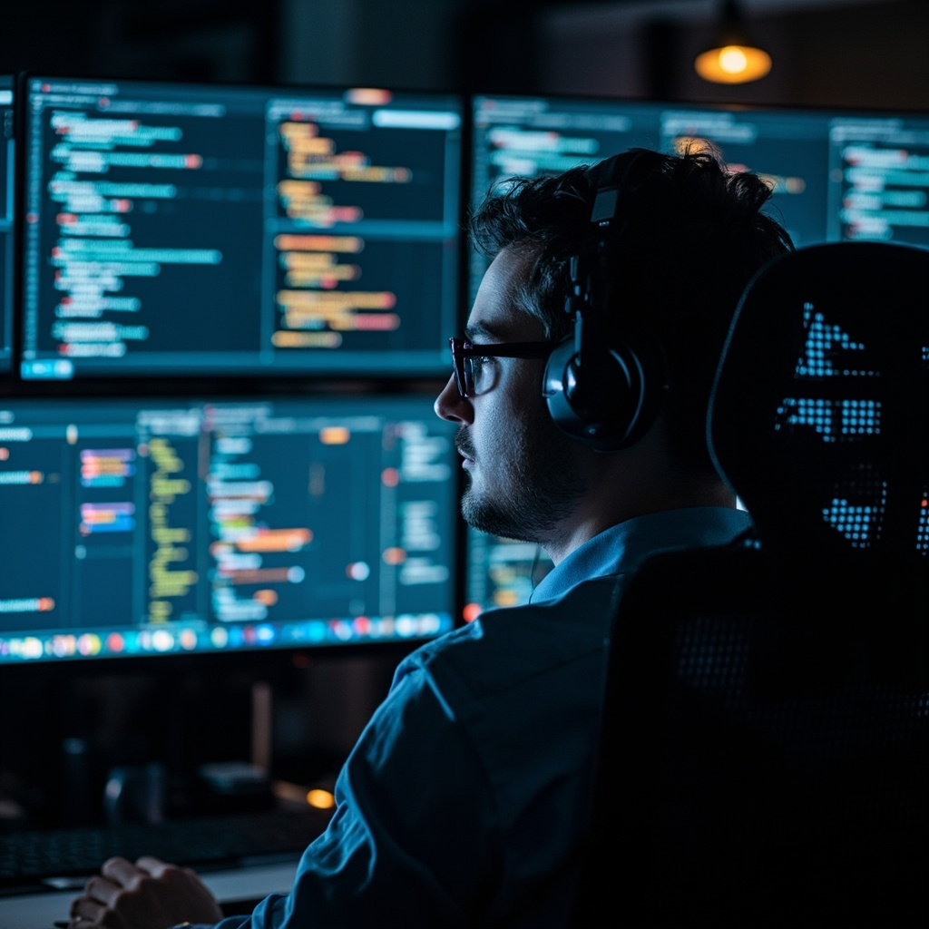 AI coding assistant interface