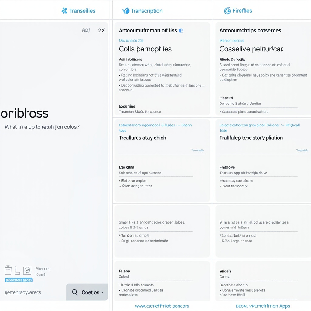 AI meeting transcription tools comparison