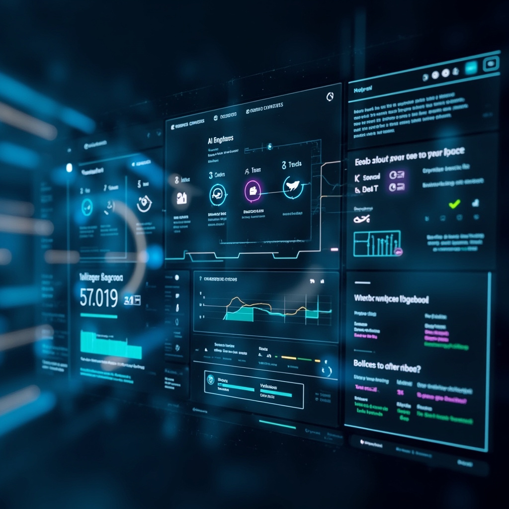 Unified AI dashboard interface