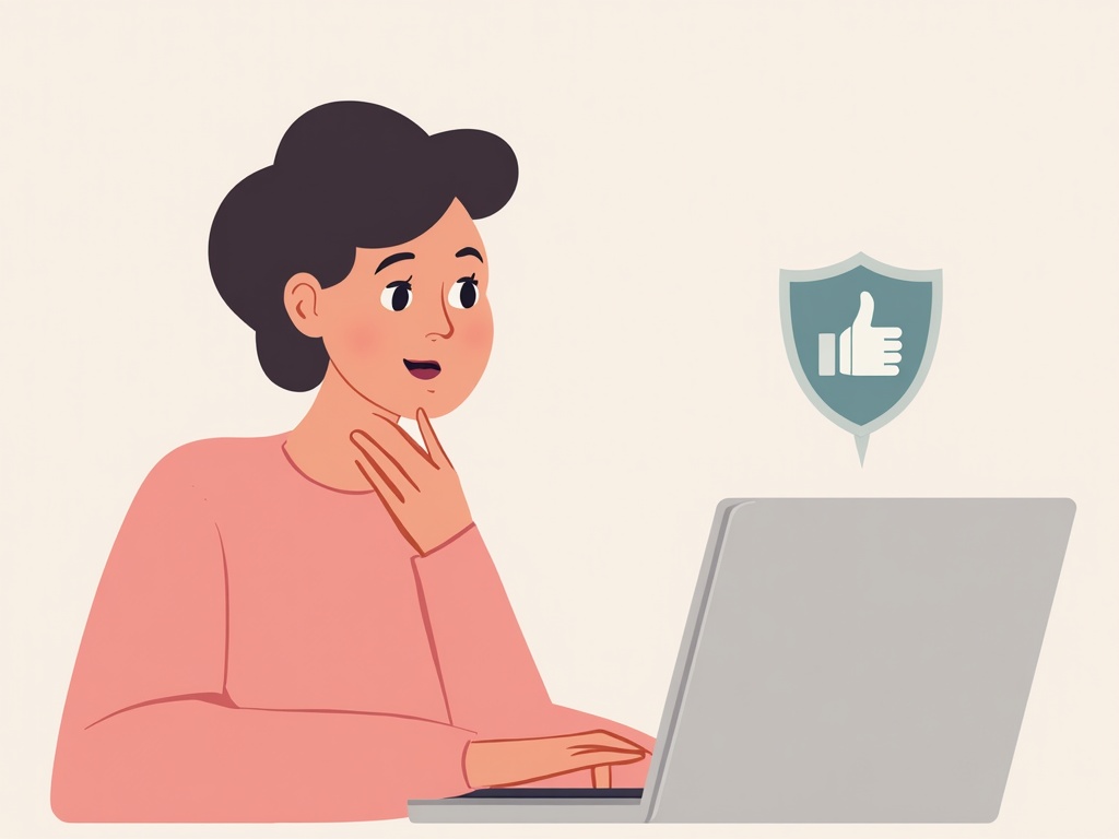 A person carefully supervising an AI browser with a permission prompt on screen