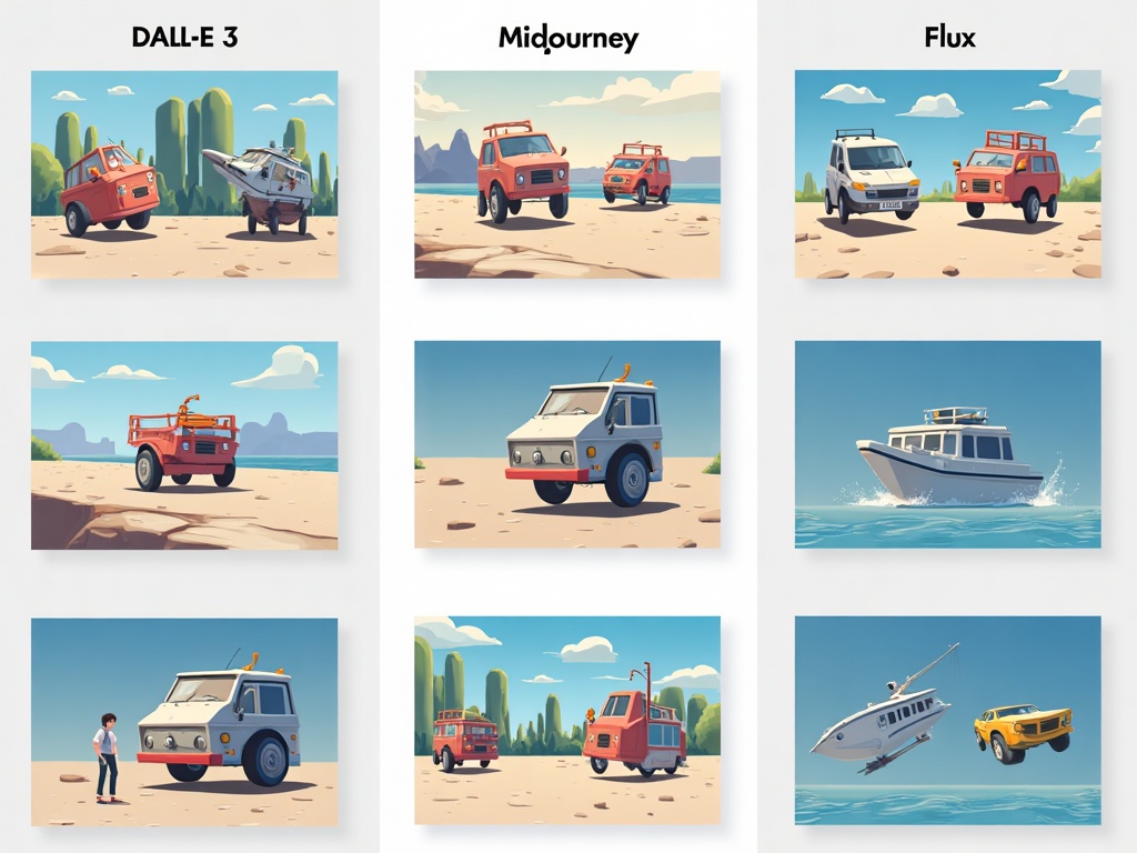 AI Image Generators Compared — concept image