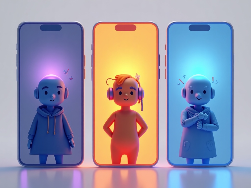 Three AI assistants side by side, each with a distinct style of memory