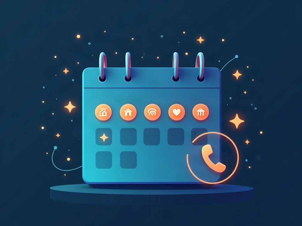 A calendar with fewer office visits as home monitoring takes over