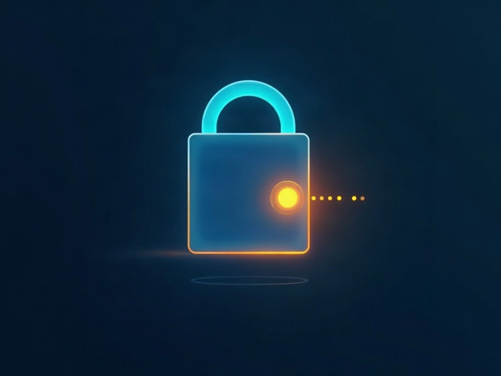A glowing signature seal that switches on only when a person deliberately flips a light switch before capturing