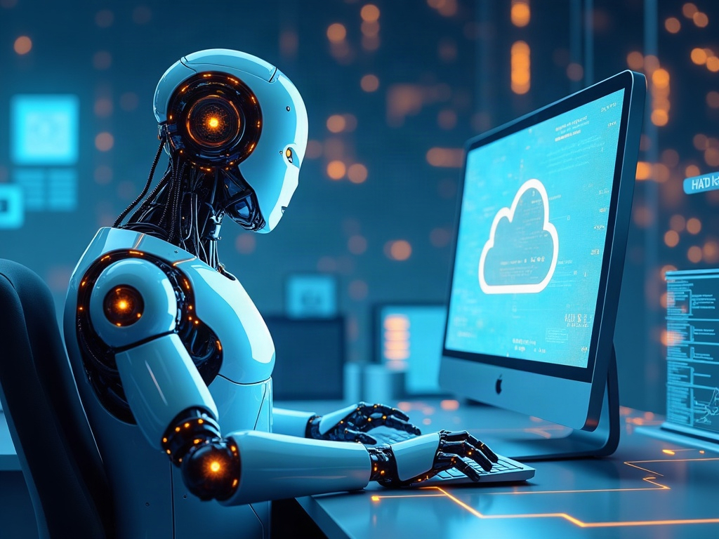 An AI agent using its own cloud computer and browser to complete tasks