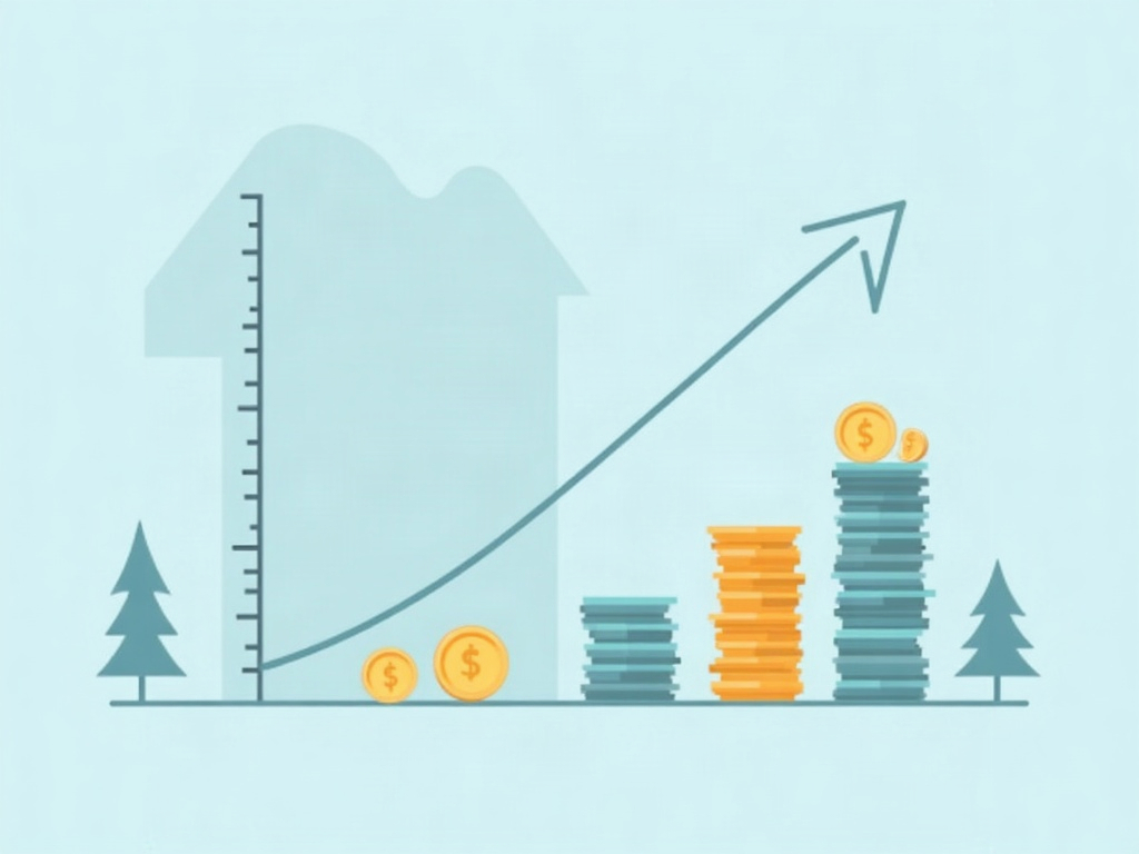 A comparison of a flat per-seat price tag against a steeply rising usage-based cost line built from token-coins