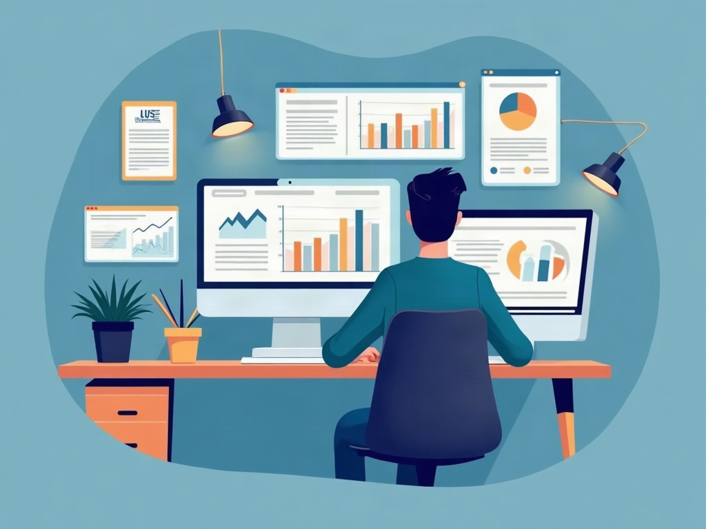 A person completing a task inside a single ChatGPT workspace