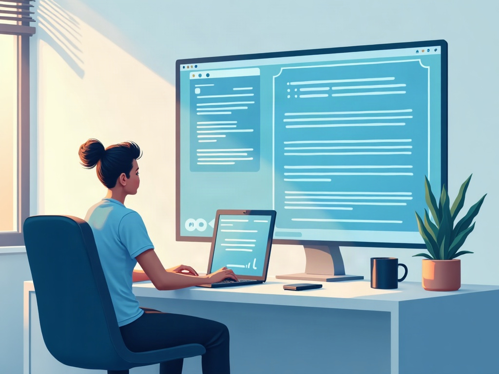 A person getting time back as saved skills handle repetitive work