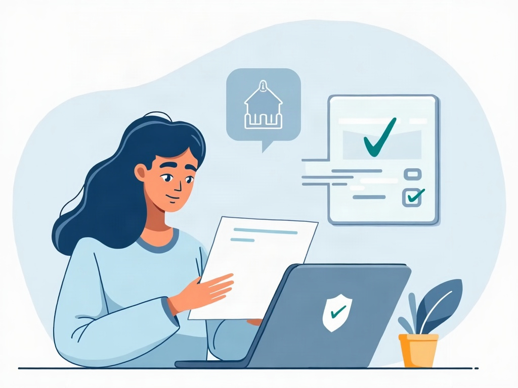 A person reviewing a permission consent card with checkmarks before approving an app login